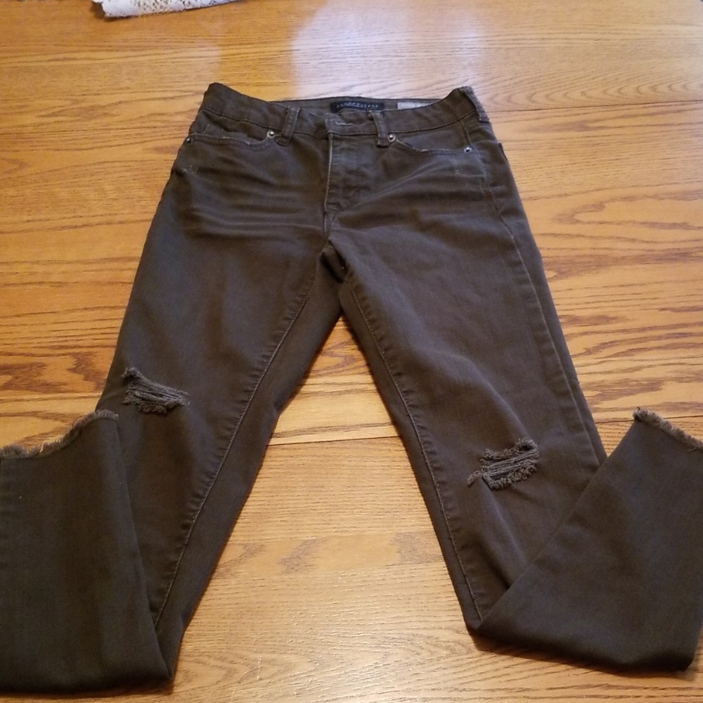 Womens,  Size 00, AEROPOSTALE HIGH WAISTED JEGGING